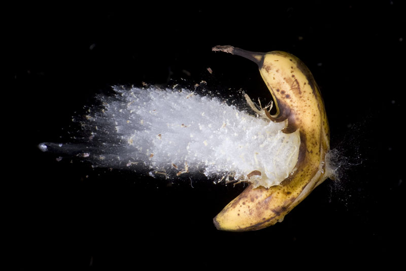 Bullet Photography: Banana